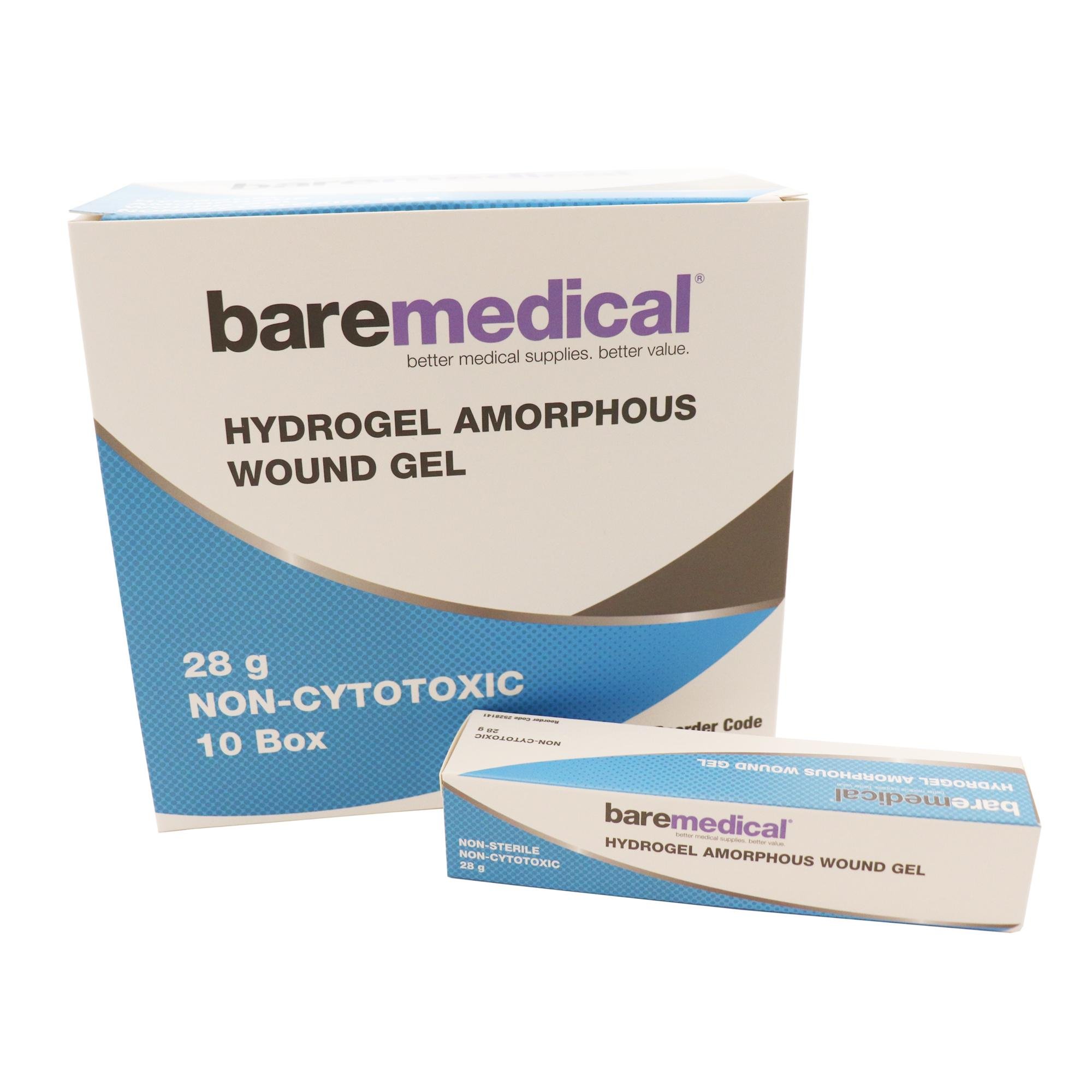 HYDROGEL AMORPHOUS WOUND GEL 28G TUBE baremedical